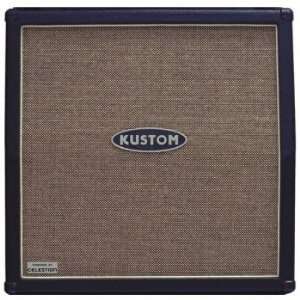  Kustom Quad 4x12 Angled Guitar Speaker Cabinet: Musical 