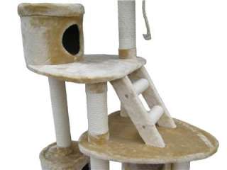 59 Cat Tree House Toy Bed Scratcher Post Furniture F37  