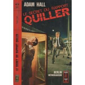  Le secret du rapport Quiller Adam Hall Books
