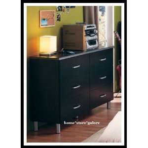  Large Modern Black Double Dresser / Chest Kitchen 