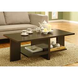 Classic 47 inch Wood Coffee Table  