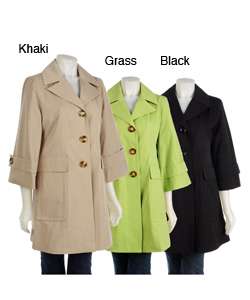 MICHAEL Michael Kors Womens 3/4 sleeve Spring Jacket  Overstock