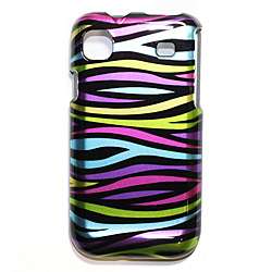   Galaxy S Galaxys T959 Multi colored Zebra Snap On Case  