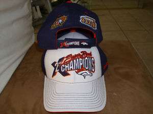 Denver Broncos 2X Super Bowl Hat> RBK Edition  