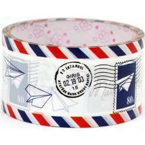  cute big letter Deco Tape airmail: Toys & Games
