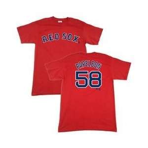  Boston Red Sox Jonathan Papelbon Player Name & Number 
