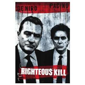  Righteous Kill Original Movie Poster, 27 x 40 (2008 