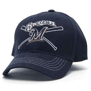  Milwaukee Brewers Crossed Bats Youth Adjustable Cap 