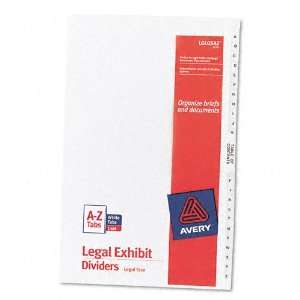  Avery  Avery Style Legal Side Tab Divider, Title A Z, 14 