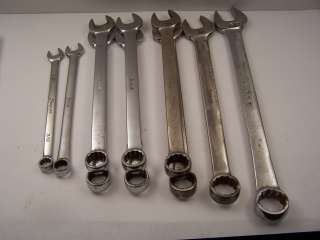 Snap on wrench combination 12 point CHOOSE YOUR SIZE price list 