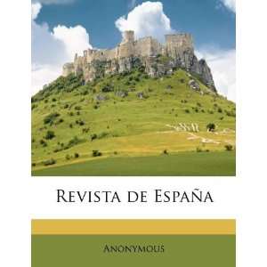  Revista de España (Spanish Edition) (9781175333742 