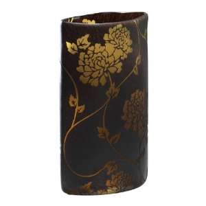    Medium Brown Rafaella Vase Dimensions H10 W5.75