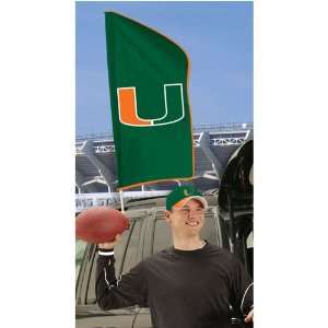 NCAA Miami Hurricanes Tailgate Flag 