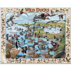  White Mountain Puzzles Wild Ducks: Toys & Games