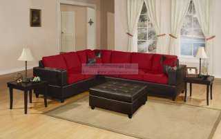 Sectional Sofa Couch L Shape Set Chair Bobkona Trenton  