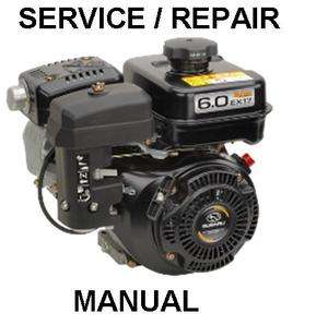 Subaru Robin Engine Service & Repair Shop Manual EX13 EX17 EX21 EX27 