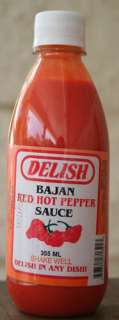 2x Delish Pepper Sauce Barbados Choice Red Hot Cucumber  