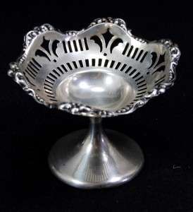 Blankensee & Sons England Sterling Pierced Compote  