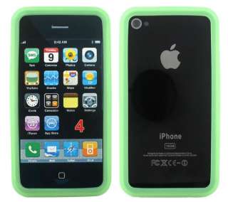18X Silicone Bumper Frame Case for Apple Iphone 4 4G  