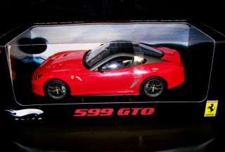 NEW* Hot Wheels Ferrari 599 GTO 1:18 (Red)  