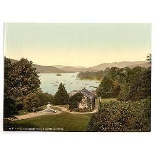  Windermere,from Belsfield Hotel,Lake District,England 