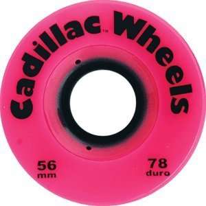 CADILLAC 56mm NEON PINK (Set Of 4) 