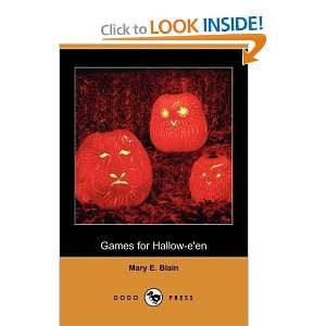  Games for Hallow een (Dodo Press) (9781409940166) Mary E 