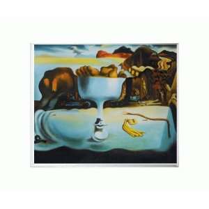  Art Reproduction Oil Painting   Dali Paintings Apparition of Face 