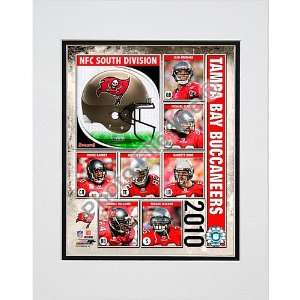  Photo File Tampa Bay Buccaneers 2010 Team Compsite Matted Photo 