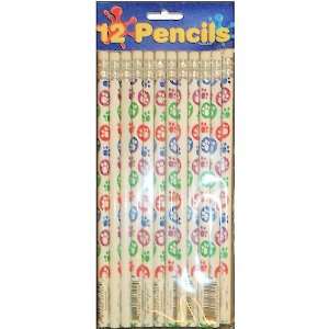  12 pack of Animal Paw Print Pencils Toys & Games