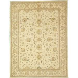  811 x 119 Ivory Hand Knotted Wool Ziegler Rug: Home 
