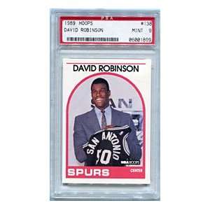    David Robinson PSA Graded 1989 Hoops Card Sports Collectibles