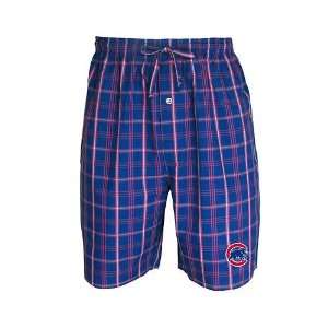  Chicago Cubs Genuine Plaid Lounge Shorts Sports 
