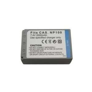    NP 100 NP 100DBA Battery for Casio Exilim Pro EX F1
