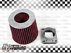    91 Corolla AE86 Camry Air Intake MAF Adapter +Filter (Fits Corolla