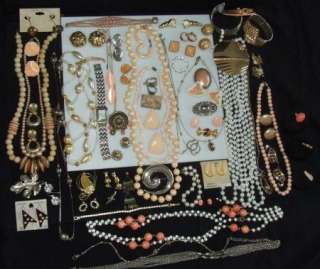   Vintage Retro Modern Costume Jewelry Lot Monet, Avon, Gerrys  