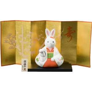  Year of the Rabbit Figurine   5.25H