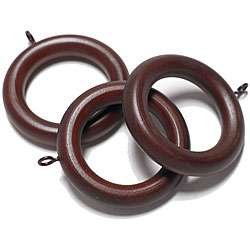 Wood 2 inch Drapery Rings (Set of 10)  Overstock