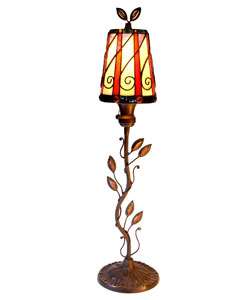 Tiffany style Leaf Accent Lamp  