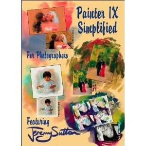  Painter IX Simplified Featuring Jeremy Sutton (4 DVDs & 1 