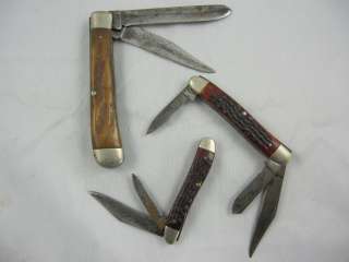 6pc Dealer Lot Case Folding Pocket Knives **  