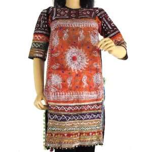  Banjara Kuchi Choli Tribal Costume Dress Tunic Kameez M 