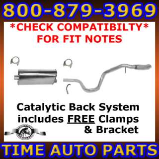 96 97 98 Jeep Grand Cherokee 4.0L Exhaust System Cat Back Muffler Tail 