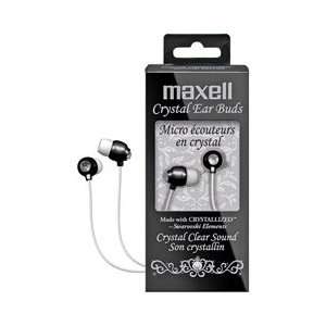   CRYSTAL EARBUDS BLACK (Headphones / In Ear / Earbud) Electronics