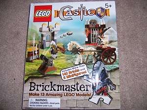 LEGO BRICKMASTER CASTLE BOOK TOY SET BRICKS 140 PC FIG.  
