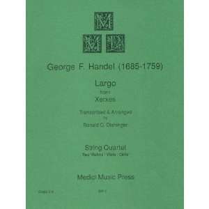   from Xerxes HWV 40 String Quartet by Ronald C Dishinger, Medici Music