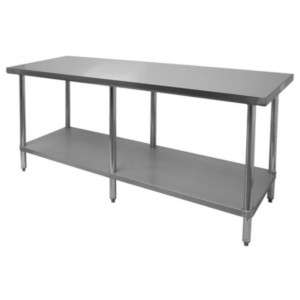 Stainless Steel Kitchen Prep Work Table 30 x 96 NSF  