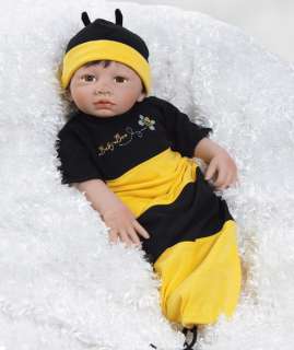   Bunting Bee Baby Doll w/ weighted Body Bumble Bee Outfit! CUTE!  