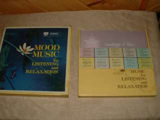 MOOD MUSIC FOR LISTENING AND RELAXATION BOXED 10 RECORD SET READERS 