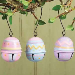  Easter Egg Bell Ornaments